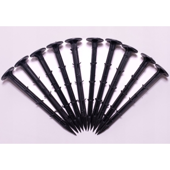 Kołki do Agrowłókniny 50 szt 16cm, mocne Agrotkaniny Szpilki