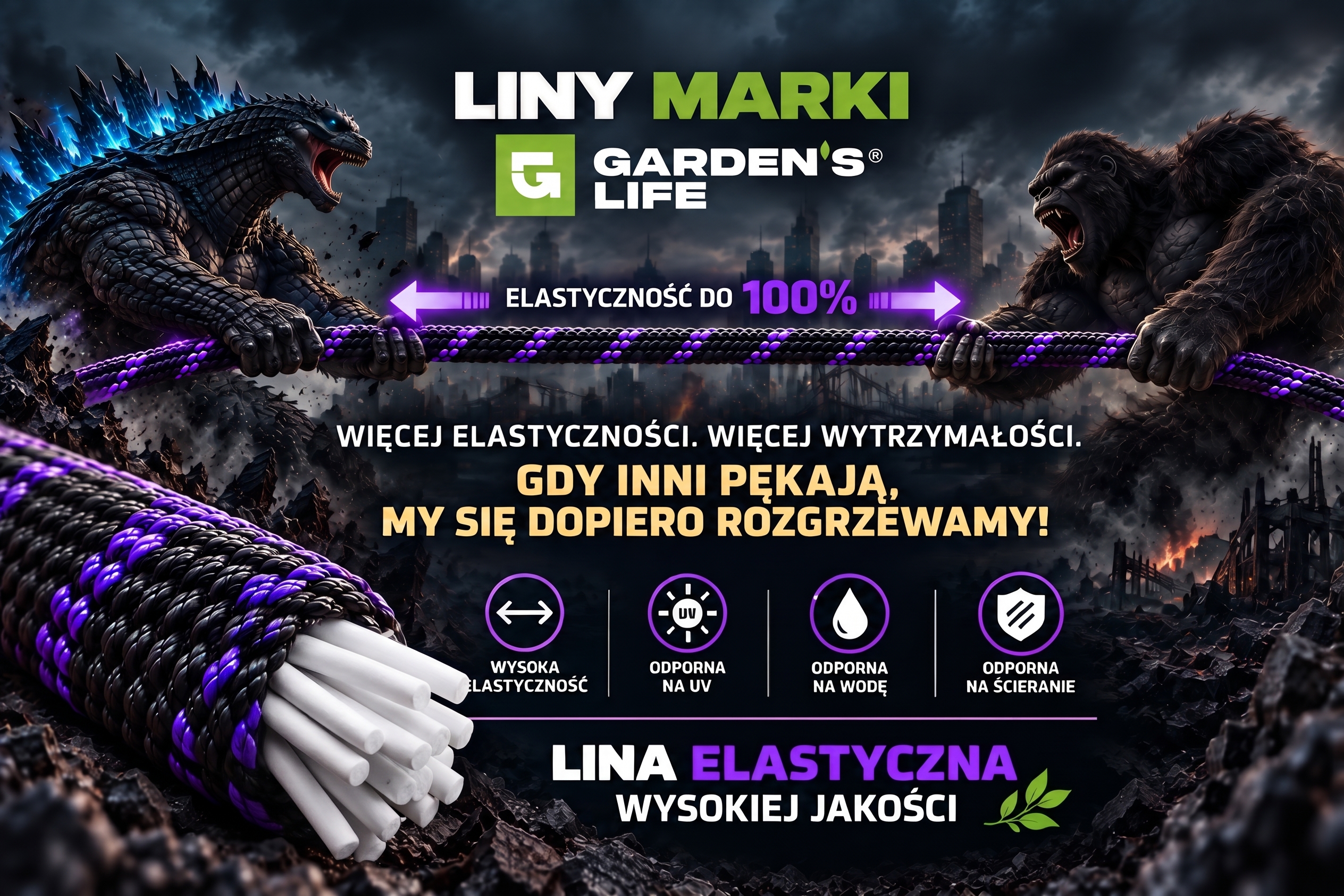 Moc i elastyczność - linki expander Prokey