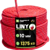 Lina polipropylenowa 10mm 20-200m , 1375 kg, MOCNA linka sznur PREMIUM