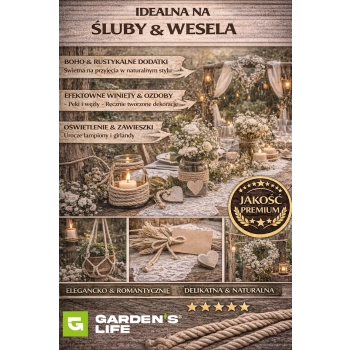Lina sizalowa 6mm 20-100m , naturalny sznur drapak PREMIUM