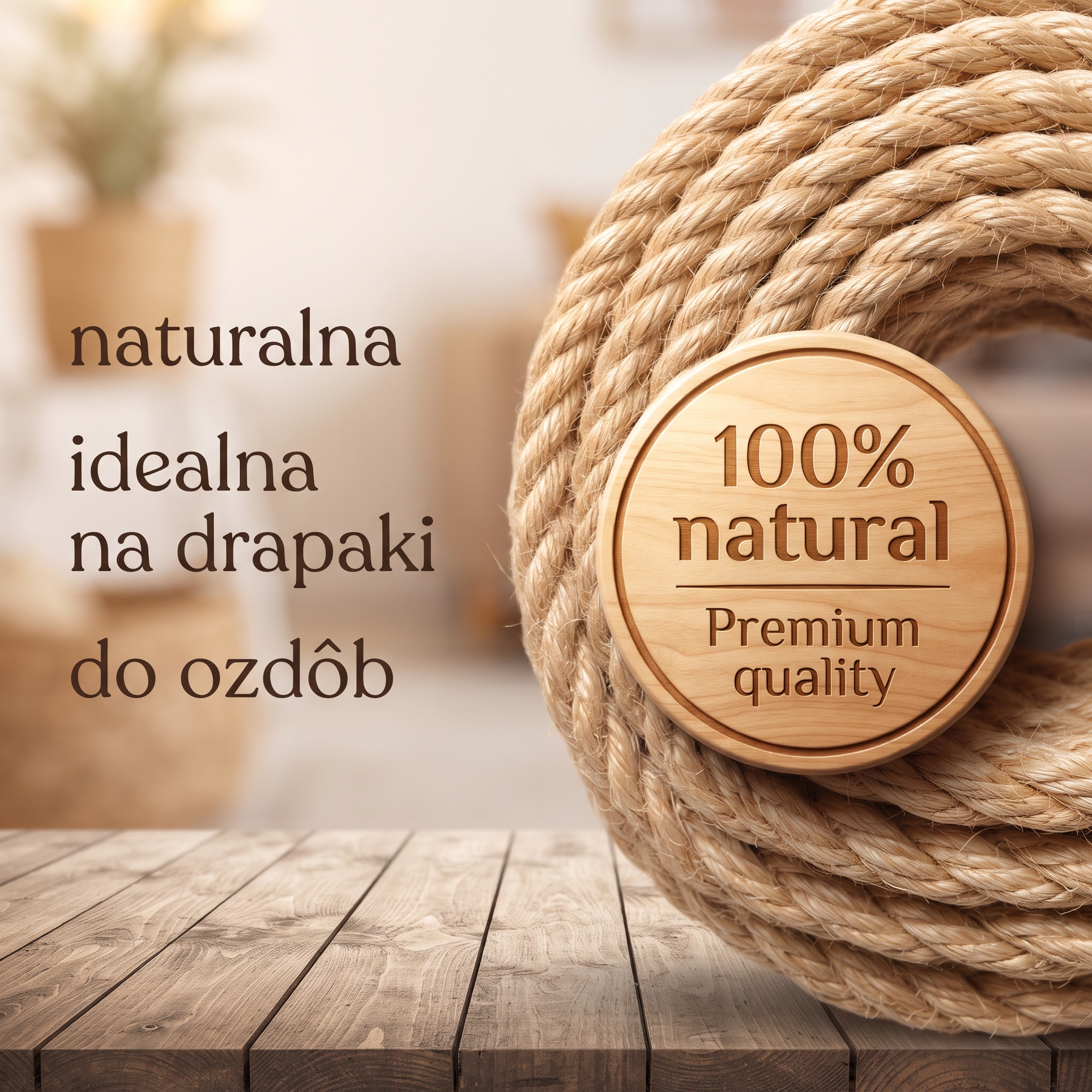 Konstrukcja liny sizalowej 3-żyłowej